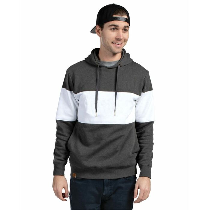 Men's All-American Fleece Colorblocked Hooded Sweatshirt Thumbnail