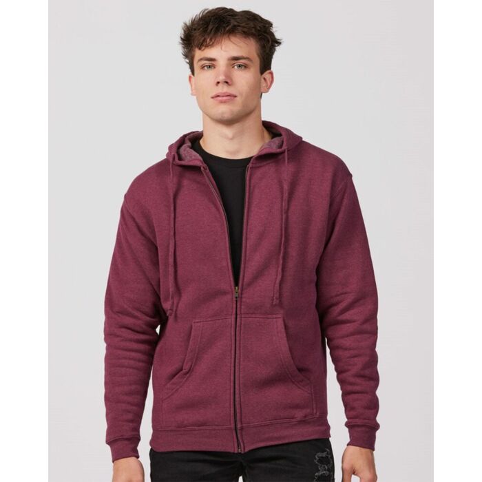 Premium Fleece Full-Zip Hooded Sweatshirt Thumbnail