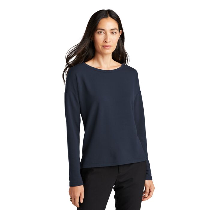 Women's Stretch Drop Shoulder Pullover Thumbnail