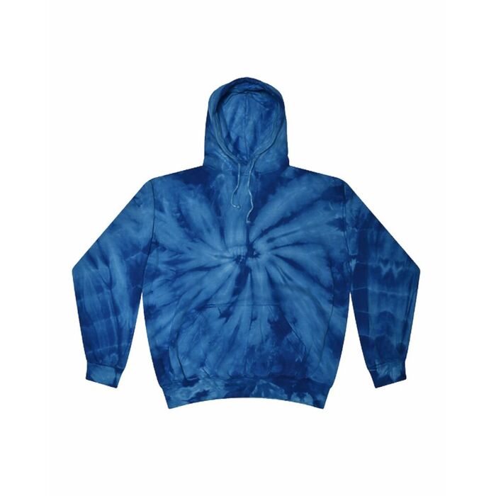 Unisex Tie-Dyed Hooded Sweatshirt Thumbnail