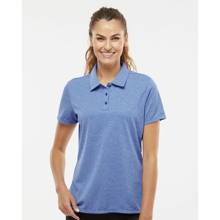 Women's Heathered Polo Thumbnail