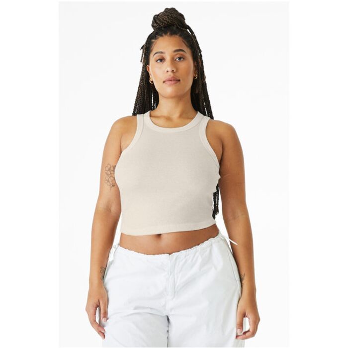 Ladies' Micro Ribbed Racerback Tank Thumbnail