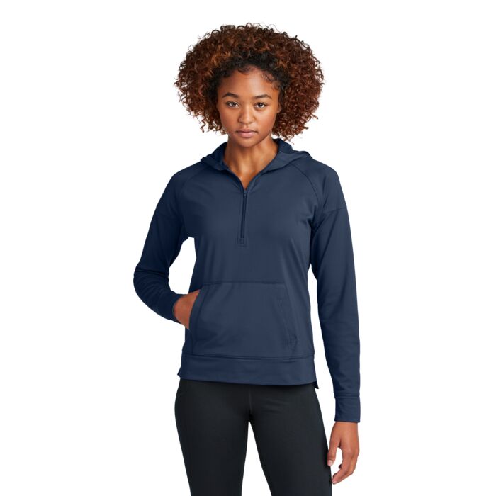 Women's Sport Wick ® Stretch 1/2 Zip Hoodie Thumbnail