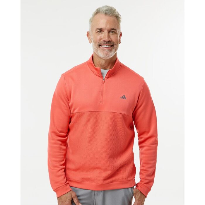 Men's Ultimate365 Textured Quarter-Zip Pullover Thumbnail