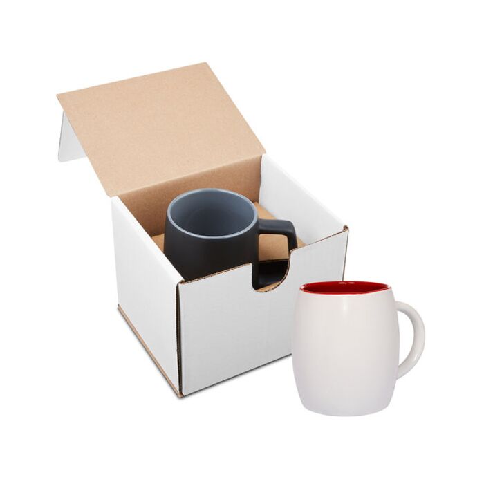 14oz Morning Show Ceramic Barrel Mug In Mailer Thumbnail