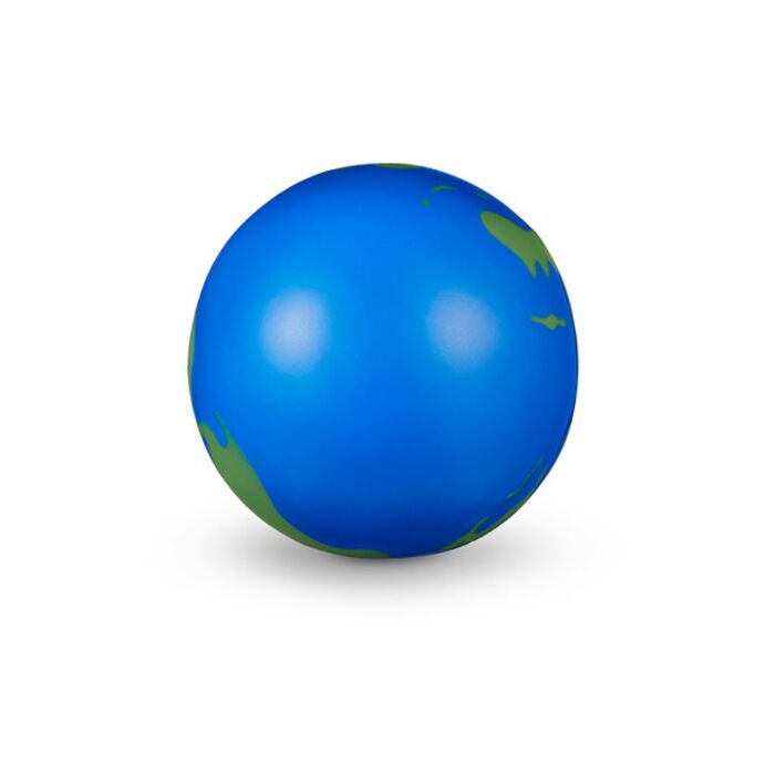 Globe Earth Super Squish Stress Ball Sensory Toy Thumbnail