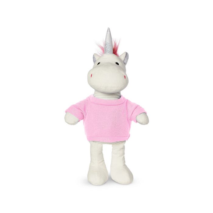 8.5" Plush Unicorn With T-Shirt Thumbnail
