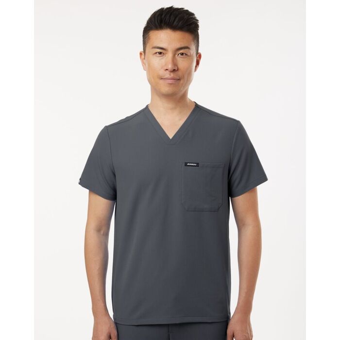 Men's Holmes Everyday 1-Pocket Scrub V-Neck Top Thumbnail