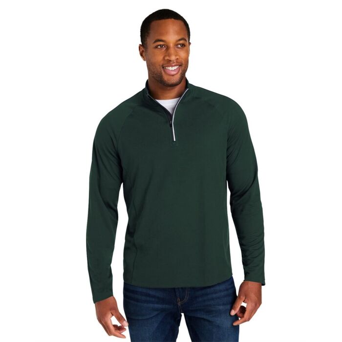 Men's Origin Performance Pique Quarter-Zip Pullover Thumbnail
