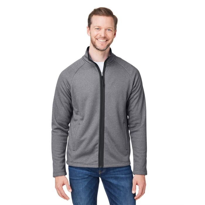 Men's Venture Heathered Stripe Full-Zip Jacket Thumbnail