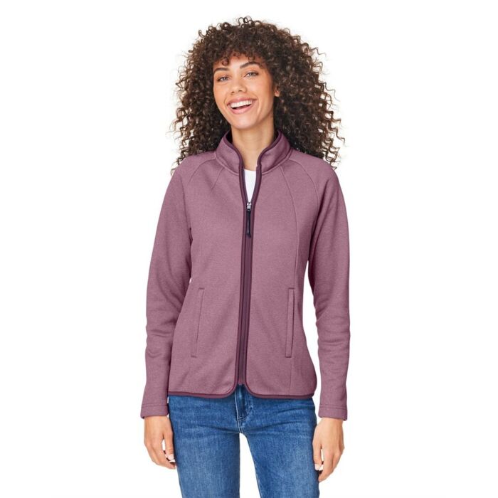 Women's Venture Heathered Stripe Full-Zip Jacket Thumbnail
