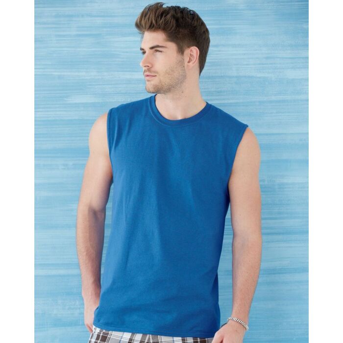 Ultra Cotton® Sleeveless T-Shirt Thumbnail