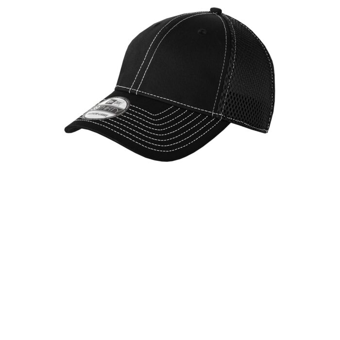 Stretch Mesh Contrast Stitch Cap Thumbnail