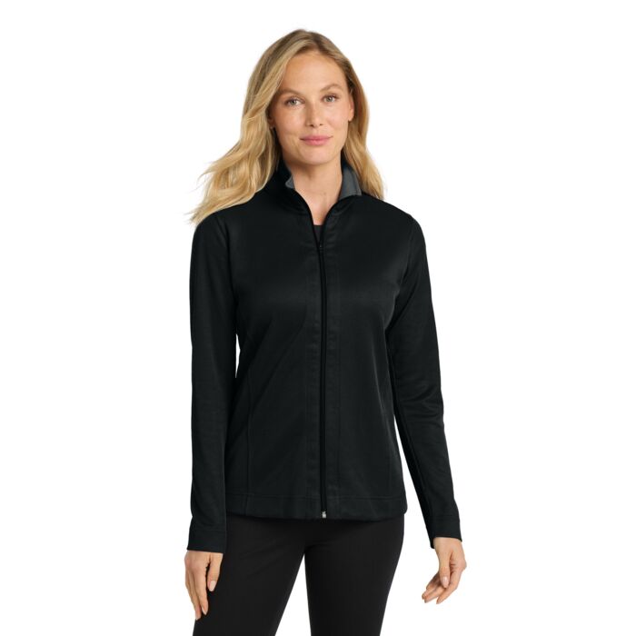 Women's Vertical Texture Full Zip Jacket Thumbnail