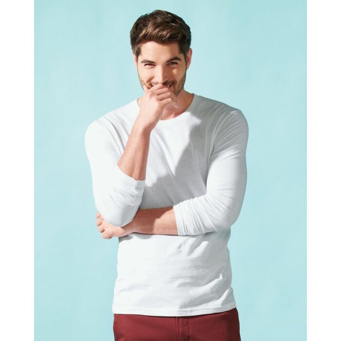 Unisex Cotton Long Sleeve T-Shirt Thumbnail