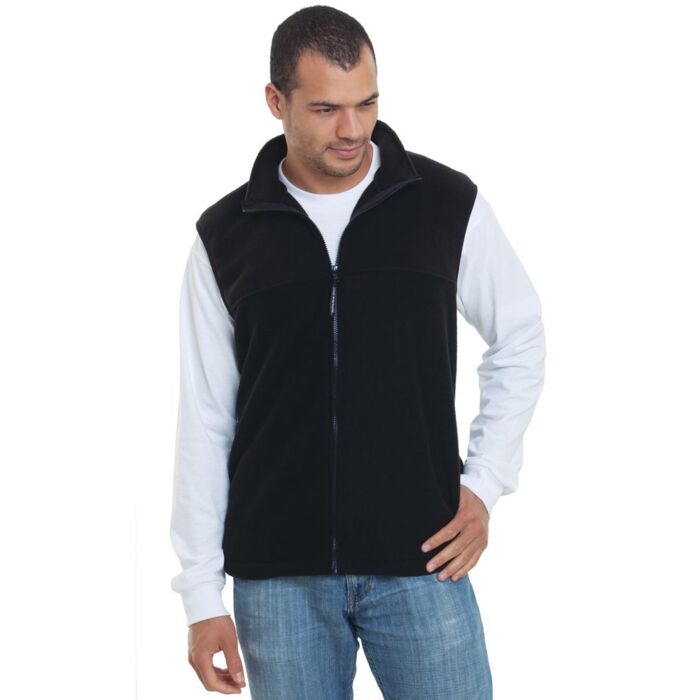 Men's USA-Made Full-Zip Fleece Vest Thumbnail