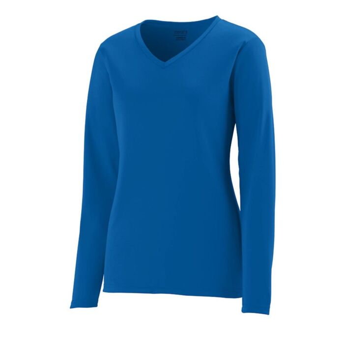 Women's Nexgen Performance Long Sleeve V-Neck T-Shirt Thumbnail