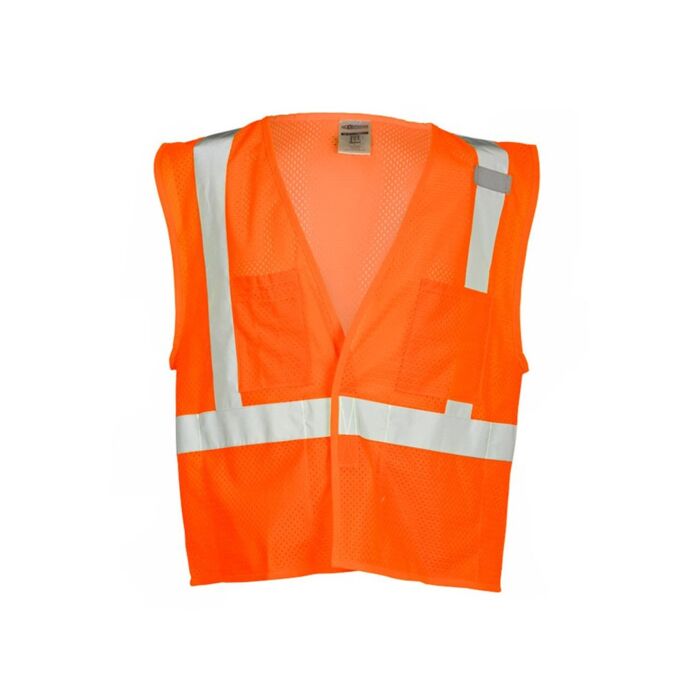 Unisex 4 Pocket Hook-and-Loop Mesh Vest Thumbnail