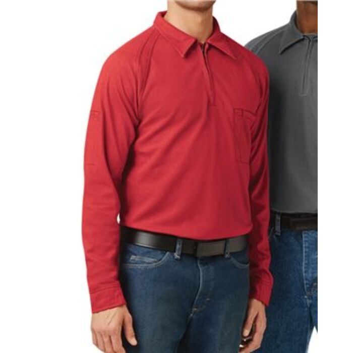 Long Sleeve Polo - Tall Sizes Thumbnail