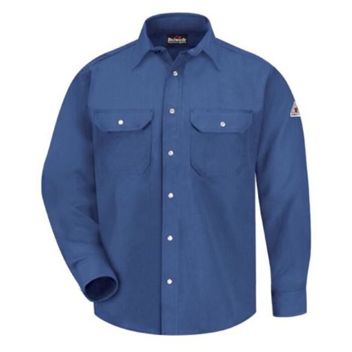 Men's Tall Snap-Front Uniform Shirt - Nomex® IIIA - 6 oz Thumbnail