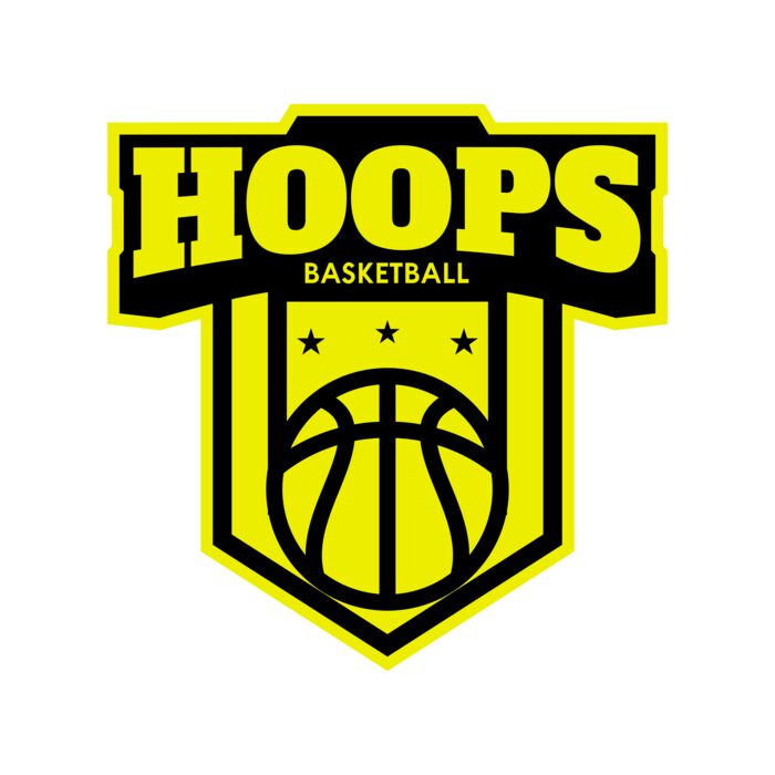 Hoops Basketball logo template 04 Thumbnail