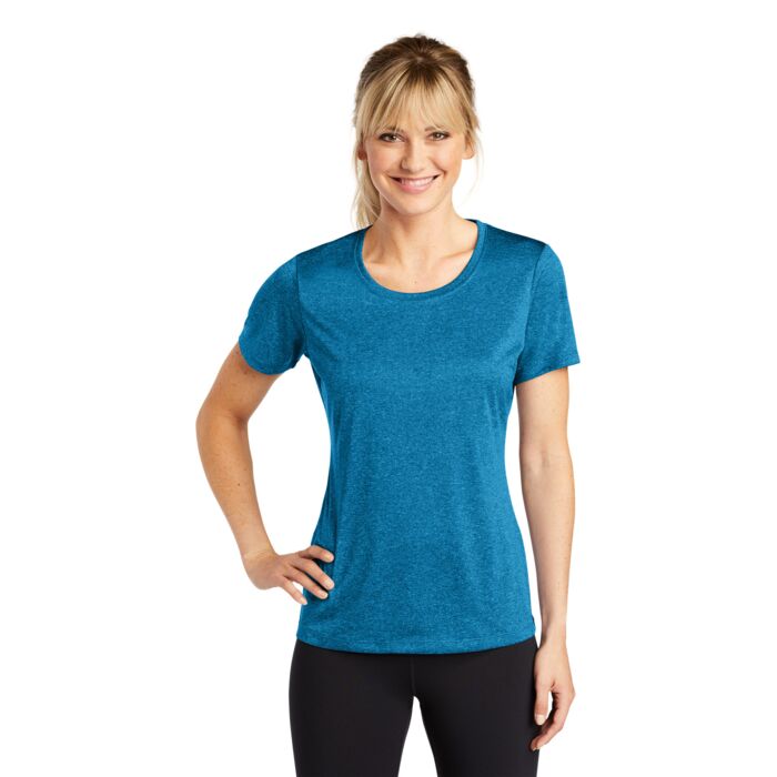 Ladies Heather Contender  Scoop Neck Tee Thumbnail