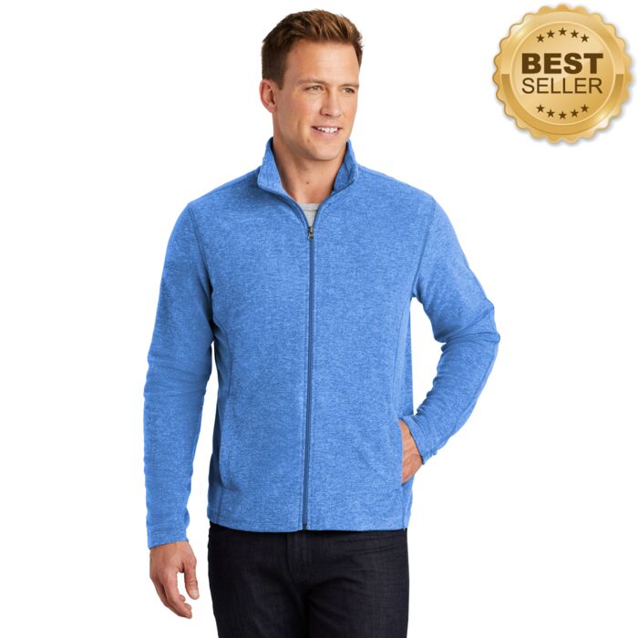Heather Microfleece Full Zip Jacket Thumbnail