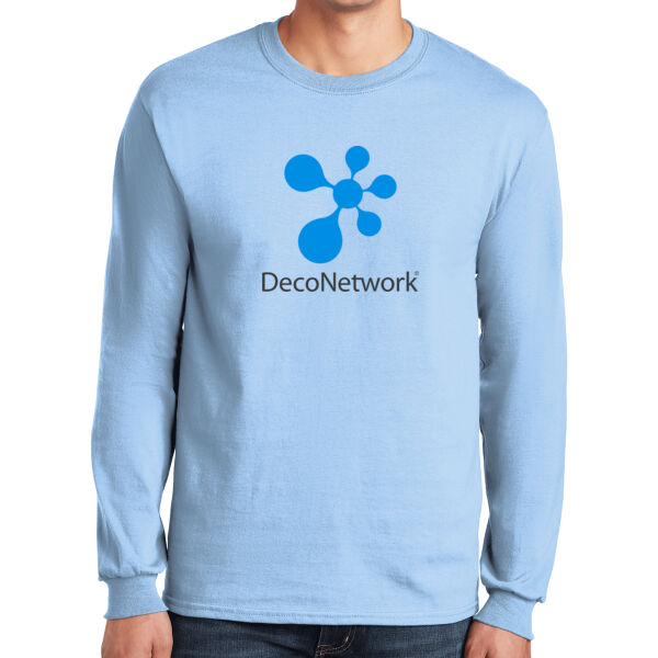 DecoNetwork - Ultra Cotton ® 100% US Cotton Long Sleeve T Shirt Thumbnail