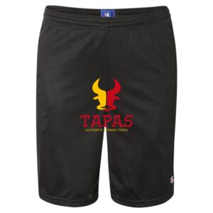 Polyester Mesh 9" Shorts with Pockets Thumbnail