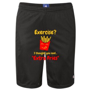 Polyester Mesh 9" Shorts with Pockets Thumbnail
