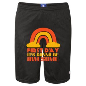 Unisex 9" Mesh Shorts with Pockets Thumbnail