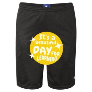 Unisex 9" Mesh Shorts with Pockets Thumbnail