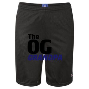 Polyester Mesh 9" Shorts with Pockets Thumbnail