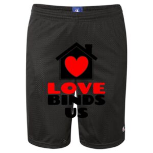 Polyester Mesh 9" Shorts with Pockets Thumbnail