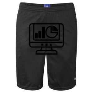 Unisex 9" Mesh Shorts with Pockets Thumbnail