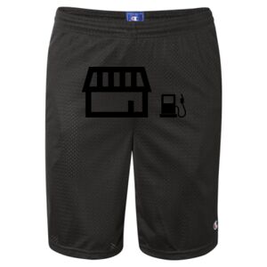 Unisex 9" Mesh Shorts with Pockets Thumbnail