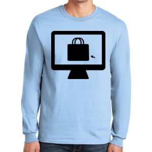 Ultra Cotton ® 100% US Cotton Long Sleeve T Shirt Thumbnail